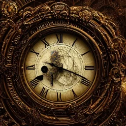 a gorgeous, stunning, ornate clock made of biosphere, 8k resolution, high-quality, fine-detail, photorealistic, intricate, digital art, detailed matte, volumetric lighting, illustration, 3D octane render, brian froud, howard lyon, George Grie, Ben Goossens