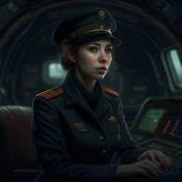 submarine captain seraphina weber realistic grimdark setting