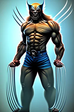 Wolverine crossed with Skeletor