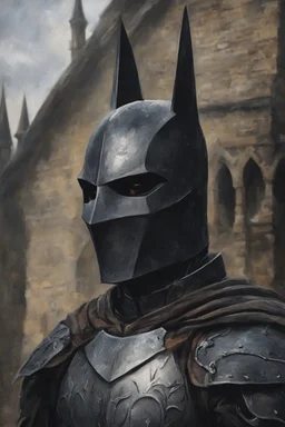 medium shot, dark knight medieval, details, 8k, oil painting