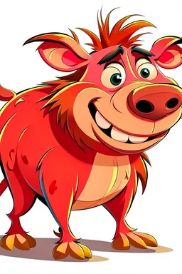 Cartoon caracter pumbaa