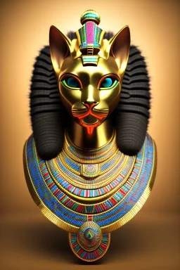 kente scene,Egyptian Cat, jewelry, realistic, thread, embroidery, octane render, high detail