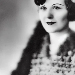 Portrait of the mayor of Chicago was a flapper in the 1930s