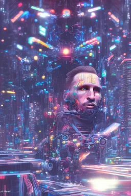 lionel Messi style cyberpunk