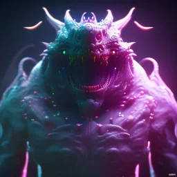 Monster like creature,Ultraviolet dimension, unreal engine 5, 8k resolution, attractive, realistic, ultra detailed