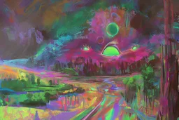 Solitude dmt art