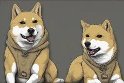 woxel doge by Phil hale