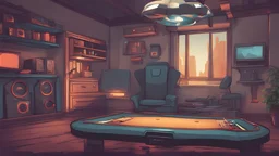 gaming room background