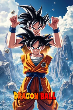dragon ball movie poster photorealistic