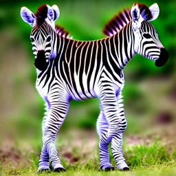 cute baby zebra