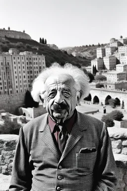 albert einstein in Jerusalem