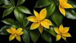 Yellow Alphonso Mango, Mango leaf and mango flowers of tropical tree Mangifera indica, dark background, 4k, 8k, 16k, full ultra hd, high resolution and cinematic photography --ar 3:2 --v 5 --upbeta --v 5 --Screen Space Reflections --Diffraction Grading --Chromatic Aberration --GB Displacement --Scan Lines --Ambient Occlusion --Anti-Aliasing FKAA --TXAA --RTX --SSAO --OpenGL-Shader’s --Post Processing --Post-Production --Cell Shading --Tone Mapping --CGI