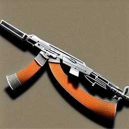 skeleteon military albanian ak-47