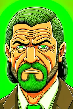 triple H actor catoon 2d