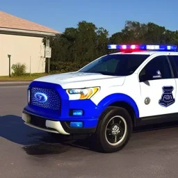 Picture of Ford Police car in Florida