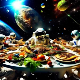 FEAST IN SPACE