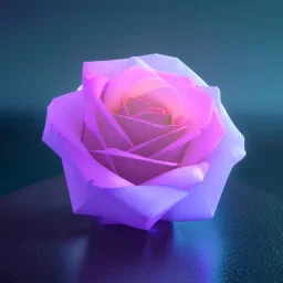 transparent multicolor crystal rose realistic,cinema lighting, unreal engine 5, cinema4d, octane render, hyperphotorealistic