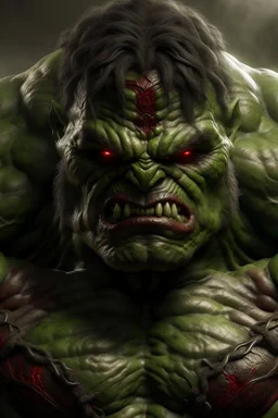 Realistic demon hulk