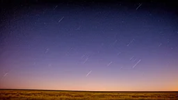 starlit night on the high plains