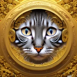 3d cute cats, beautiful rich, detailed yin and yang symbol, shiny, intricate, gorgeous, ultrafine detail, hyperrealism, trending , sharp focus, intricate details, highly detailed, glowing, glitter, complementary colours