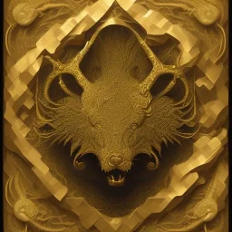  intricate golden frame, highly detailed, single color background