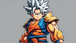 Goku in a armor