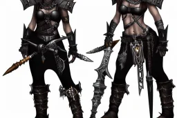 fantasy dungeon-punk construct female