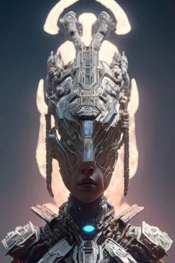 symmetry!! portrait of obsidian fire alien in the style of horizon zero dawn, machine face, intricate, elegant, highly detailed, digital painting, artstation, concept art, smooth, sharp focus, illustration, art by artgerm and greg rutkowski and alphonse mucha, 8k