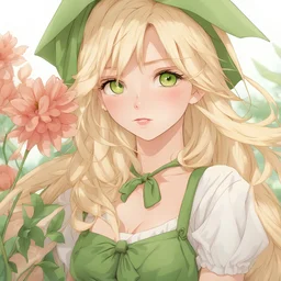 Lena, everlasting summer, blonde, green eyes, adorable