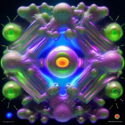  Ornament, Super-Resolution Microscopy, Technicolor, Beyond-Dimensional, Sonoluminescence, Iridescent, Citrine