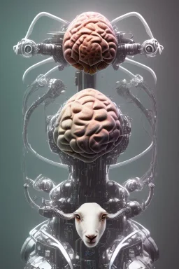 sheep brain cyborg, matrix style