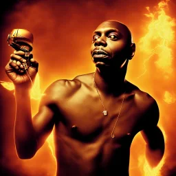 photo, Dave Chappelle warrior