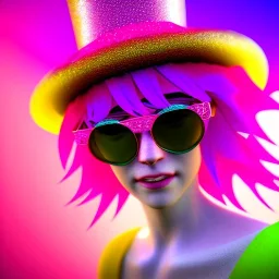 Ultra Realistic photo, medium shot view, drunken dancer women, carnival scene, steampunk. Pink hair, confeti, Sunglasses, smoking, happy, festival, red fog. highly detailed, concept art, unreal engine 5, ray tracing, RTX, lumen lighting, ultra detail, volumetric lighting, 3d, finely drawn, high definition, high resolution.