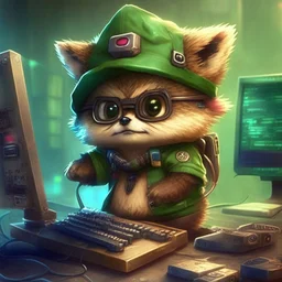 Teemo (from LOL) as an IT professional