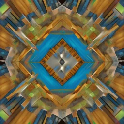 wood kaleidoscope