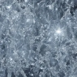 celestial, ice crystals, snow, icicles, reflections