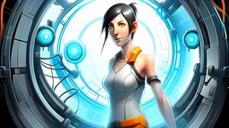 chell portal game thumbnail