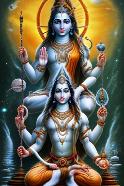 shiva the nature, water, space, life