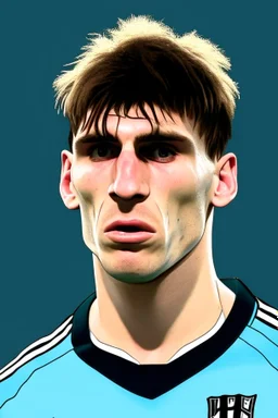 Alejandro Garnacho Argentine football player ,cartoon 2d