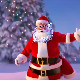 Santa Dancing