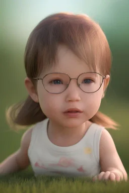 Volverine toddler, full body, bokeh, hyper realistic