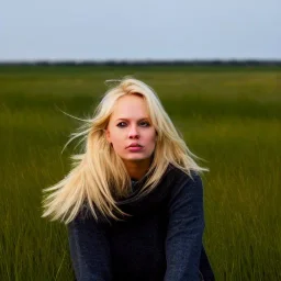 my gorgeous, blond girlfriend lives among the coastal fens of Denmark