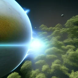 Planet explode, unreal engine 5, 8k resolution, photorealistic, ultra detailed