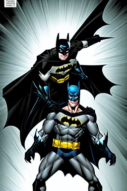 batman wearing a techarmor jim lee style