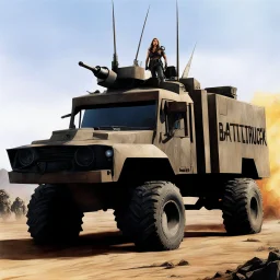 Battletruck (1982) Set in a post-apocalyptic world where fuel is scarce and lawlessness reigns, Battletruck follows the story of a nomadic warrior who encounters a ruthless warlord commanding a heavily armored truck.