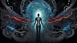 Az érzelemszabályozás fejlesztése nem gyengeség, hanem az egyik legnagyobb felnőttkori erőforrás. Segít tisztábban látni, nyugodtabban dönteni, és valódi kapcsolódást megélni önmagaddal és másokkal is. detalied, surreal, abstractions, dark colors, weird