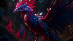 Cockatrice, FHD, detailed matte painting, deep color, fantastical, intricate detail, splash screen, complementary colors, fantasy concept art, 32k resolution trending on Artstation Unreal Engine 5, extremely high detail, studio lighting