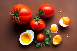 Just put an egg in a tomato and you will be amazed