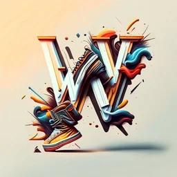 logo design, letter ‘w’, letter ‘k’, letter ‘s’, West kicks, sneakers, hype culture