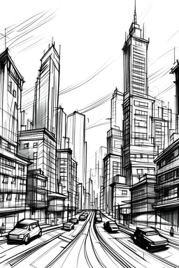 city sketch